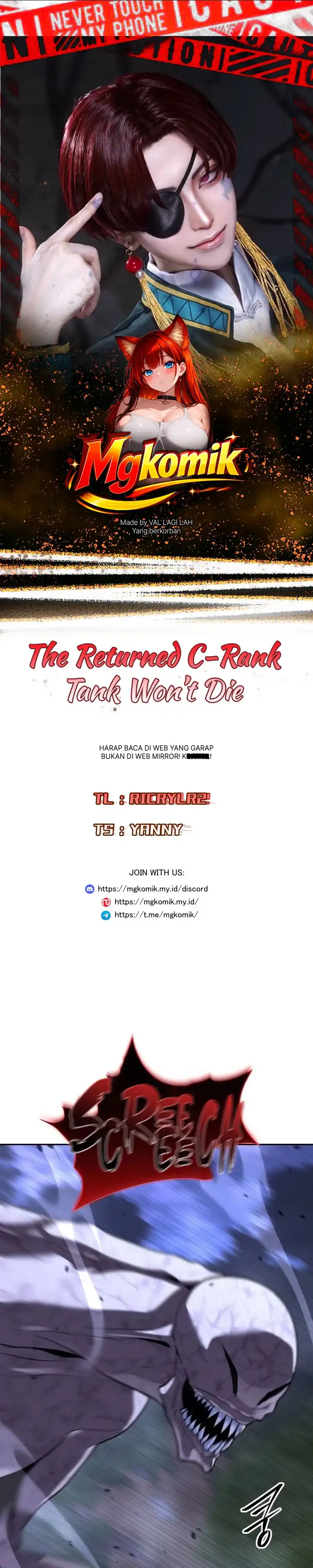 Baca The Returned C-Rank Tank Won't Die! - Chapter 53 halaman 1
