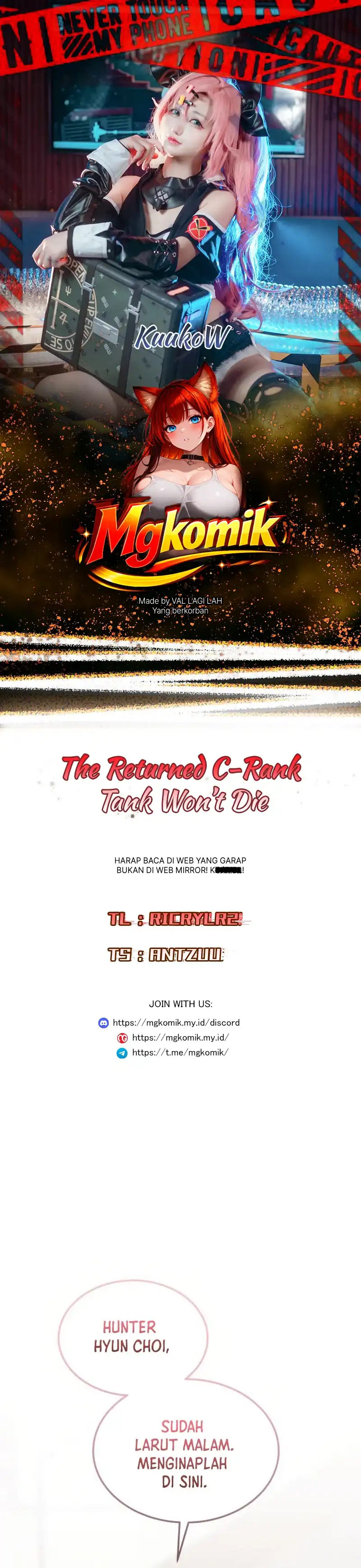 Baca The Returned C-Rank Tank Won't Die! - Chapter 54 halaman 1