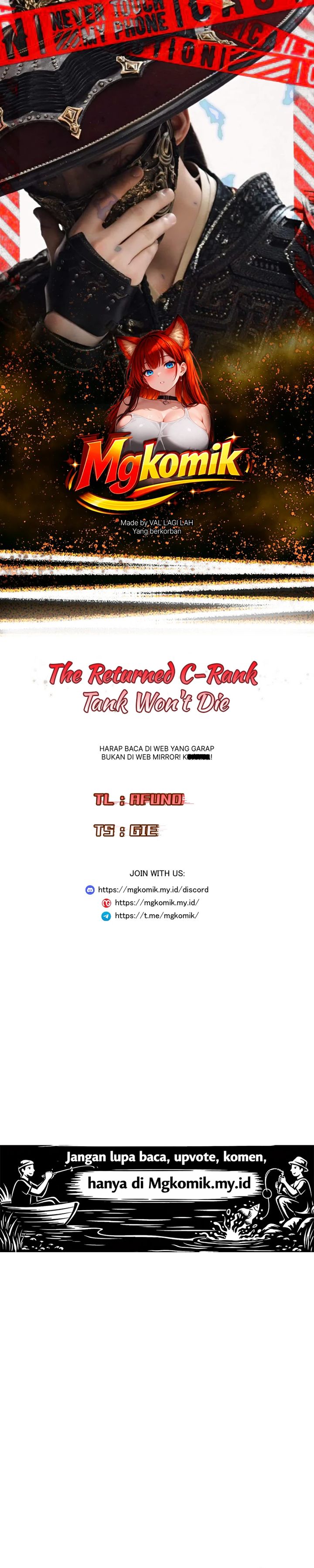 Baca The Returned C-Rank Tank Won't Die! - Chapter 57 halaman 1