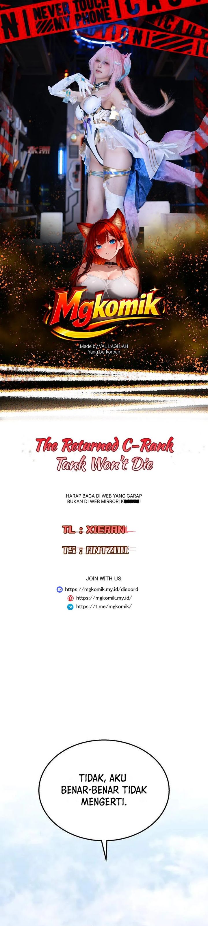 The Returned C-Rank Tank Won't Die! Chapter 63 - Page 1