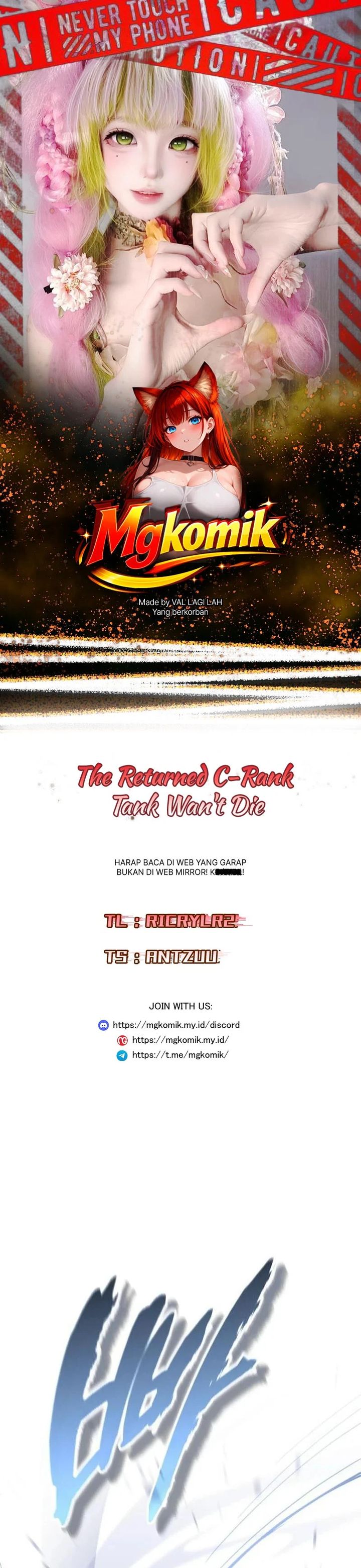 The Returned C-Rank Tank Won't Die! Chapter 64 - Page 1