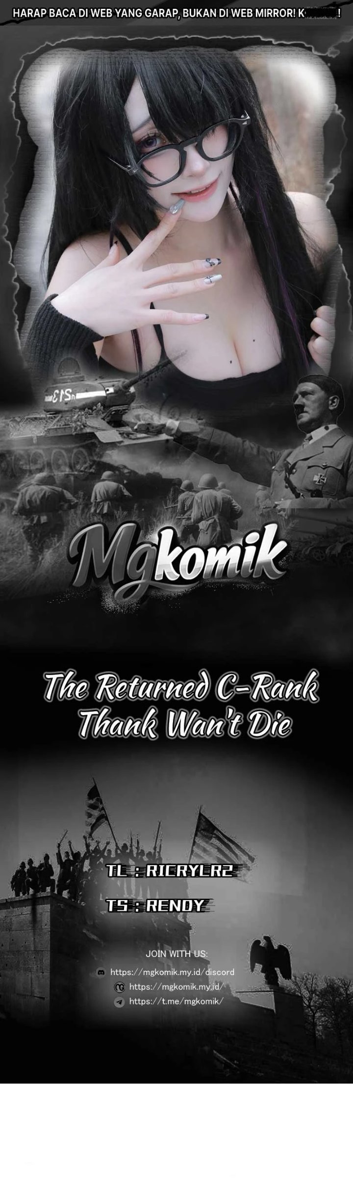 The Returned C-Rank Tank Won't Die! Chapter 68 - Page 1