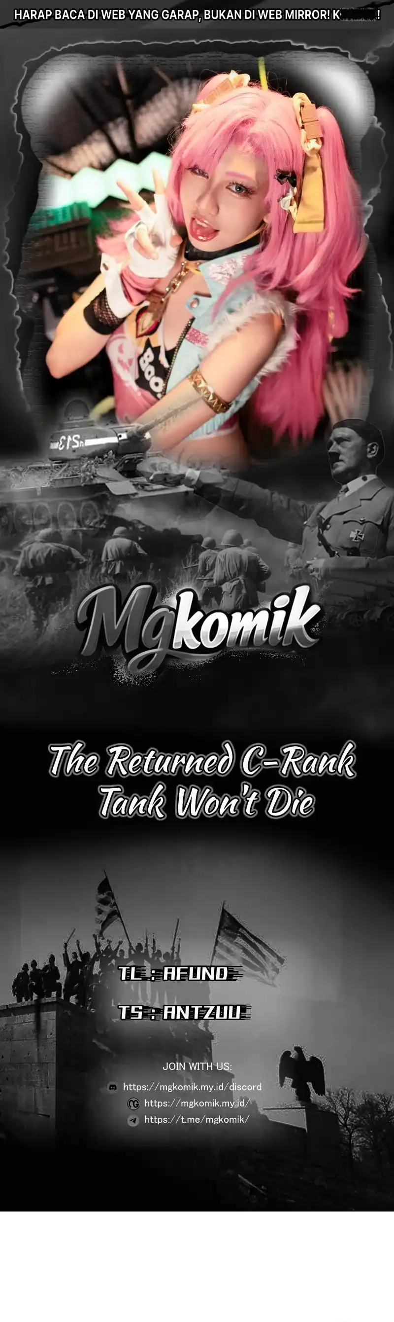 The Returned C-Rank Tank Won't Die! Chapter 69 - Page 1