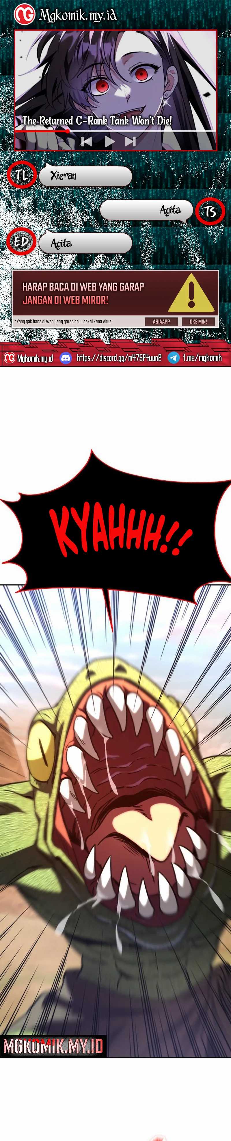 The Returned C-Rank Tank Won't Die! Chapter 9 - Page 1