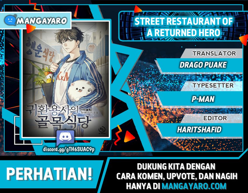 Baca The Returning Warrior’s Alley Restaurant - Chapter 21.2 halaman 1