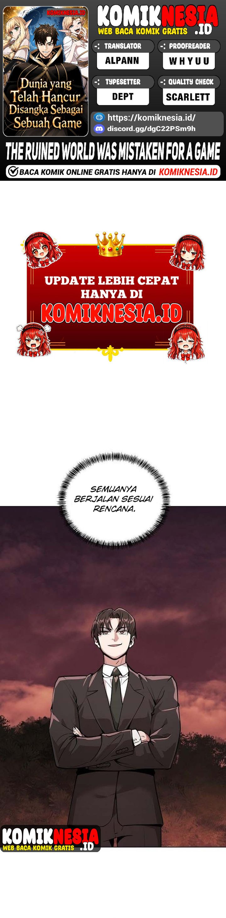 Baca The Ruined World Was Mistaken for a Game - Chapter 4 halaman 1