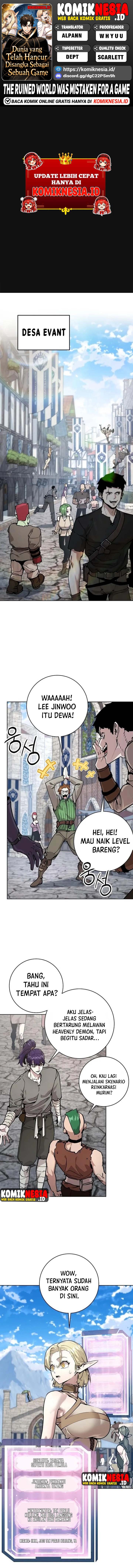 Baca The Ruined World Was Mistaken for a Game - Chapter 7 halaman 1