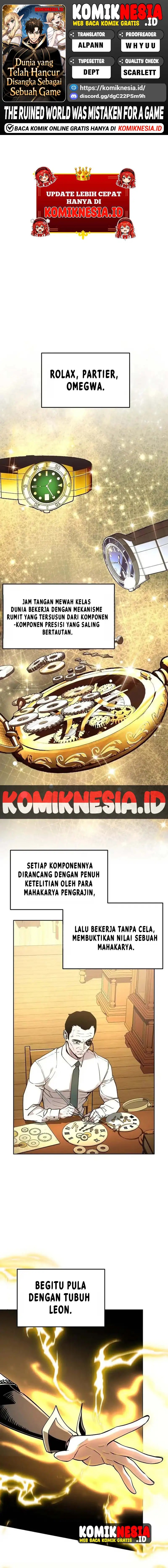 Baca The Ruined World Was Mistaken for a Game - Chapter 9 halaman 1