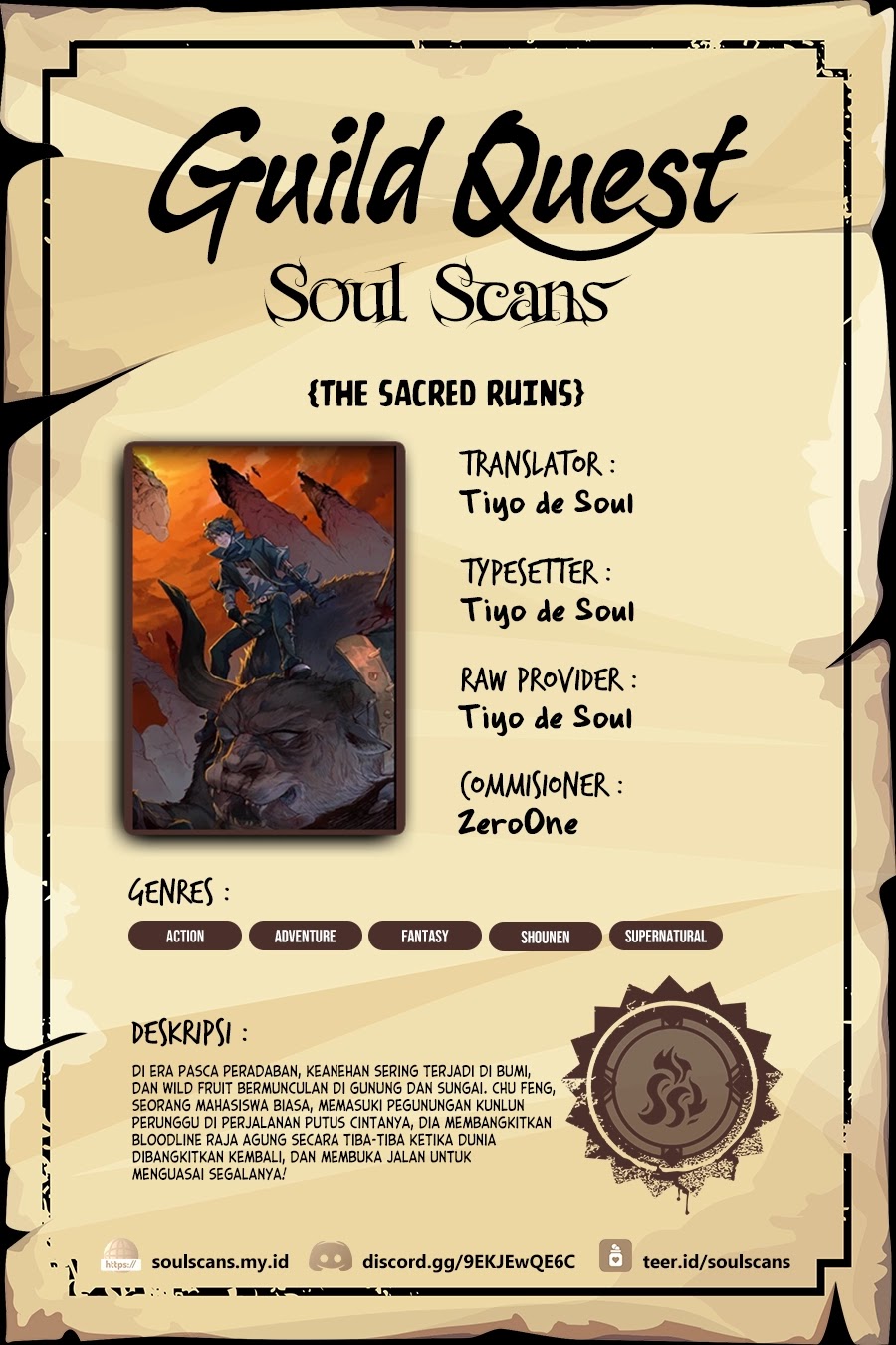 Baca The Sacred Ruins - Chapter 184 halaman 1