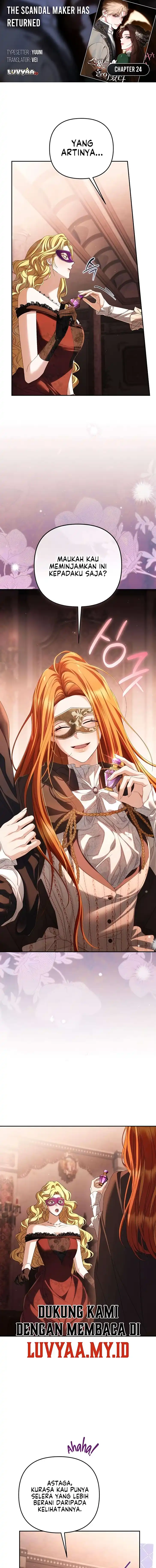 Baca The Scandal Maker Has Returned - Chapter 24 halaman 1