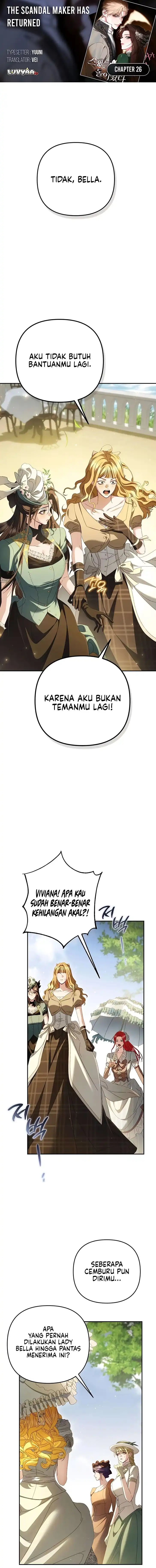 The Scandal Maker Has Returned Chapter 26 - Page 1