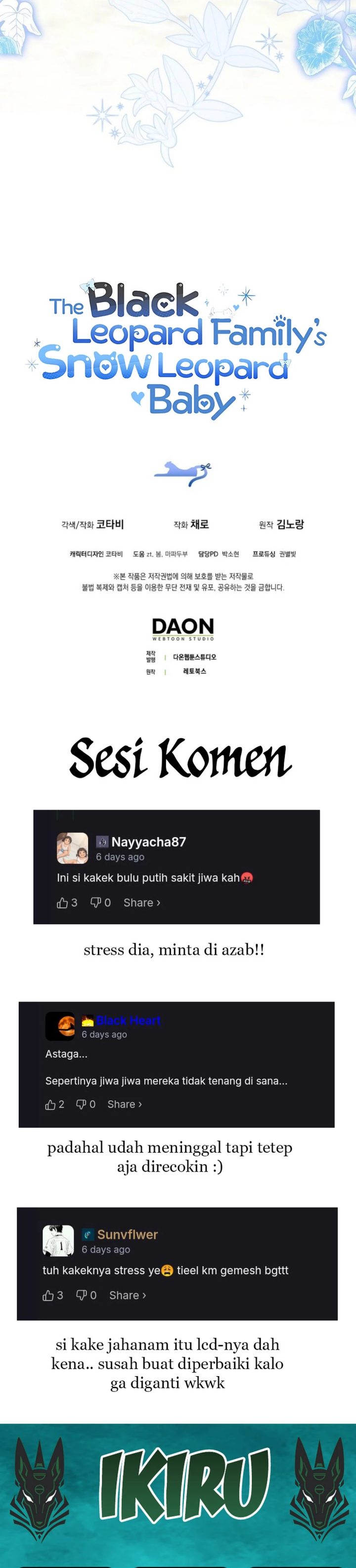 Baca The Snow Leopard Baby of the Black Leopard Family - Chapter 71 halaman 48