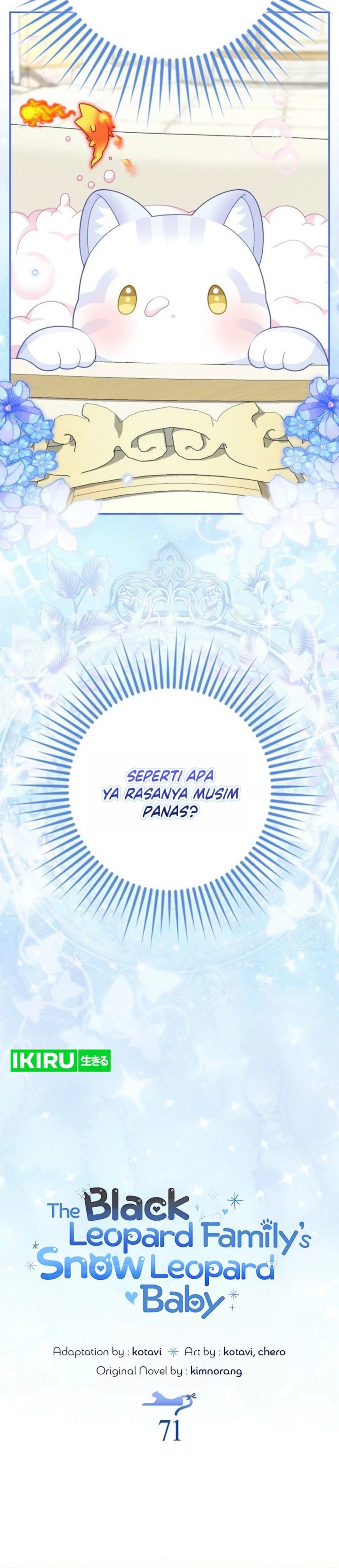 Baca The Snow Leopard Baby of the Black Leopard Family - Chapter 71 halaman 8