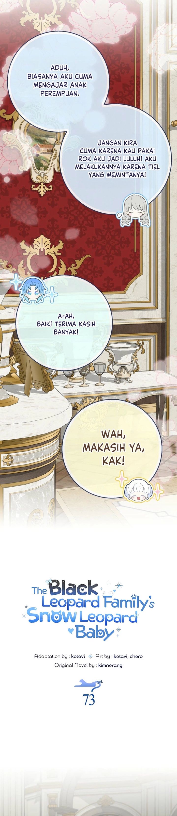 Baca The Snow Leopard Baby of the Black Leopard Family - Chapter 73 halaman 13