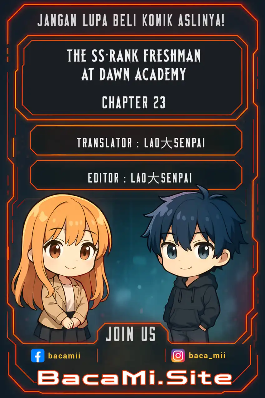 Baca The SS-Rank Freshman at Dawn Academy - Chapter 23 halaman 1