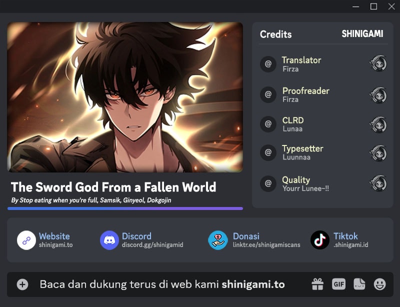 Baca The Sword God From A Fallen World - Chapter 3 halaman 1