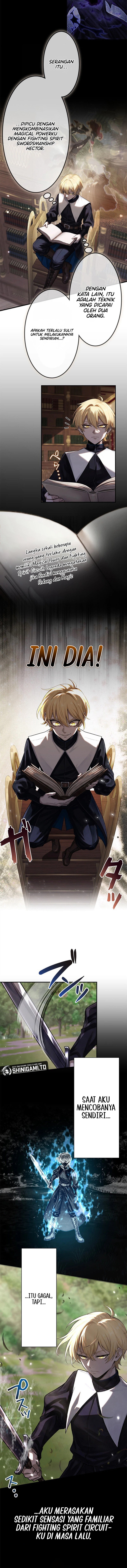 Baca The Sword Saint Reincarnated Into A Noble Mage Family Chapter 12 Bahasa Indonesia page 12