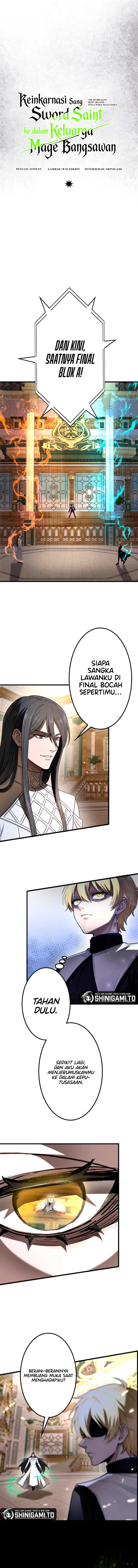 Baca The Sword Saint Reincarnated Into A Noble Mage Family Chapter 17 Bahasa Indonesia page 18