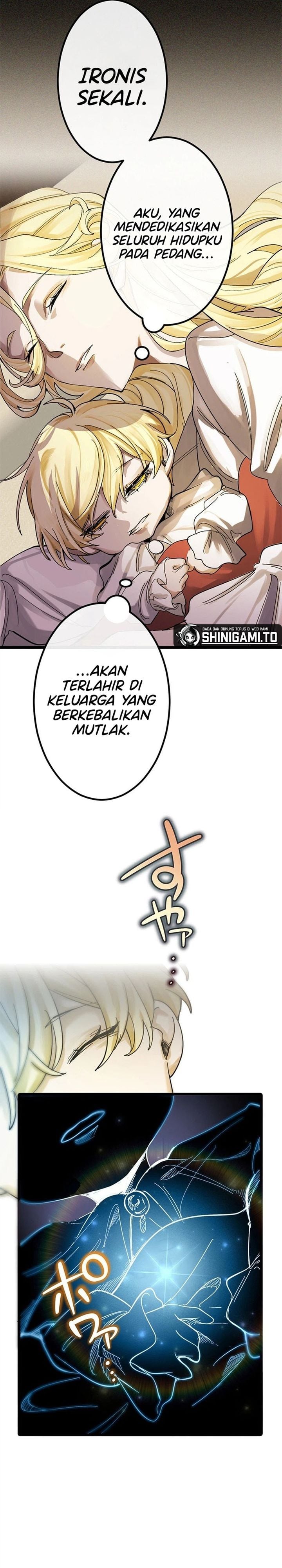 Baca The Sword Saint Reincarnated Into A Noble Mage Family Chapter 2 Bahasa Indonesia page 12