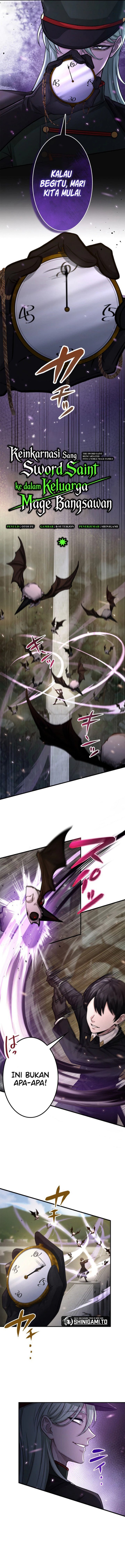 Baca The Sword Saint Reincarnated Into A Noble Mage Family Chapter 24 Bahasa Indonesia page 10