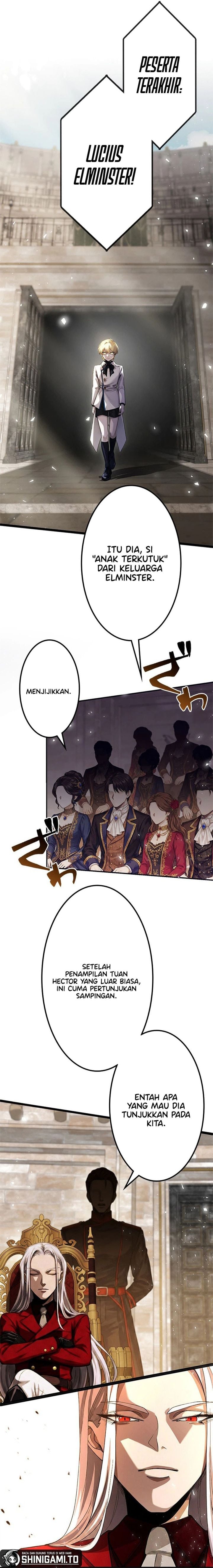 Baca The Sword Saint Reincarnated Into A Noble Mage Family Chapter 4 Bahasa Indonesia page 44