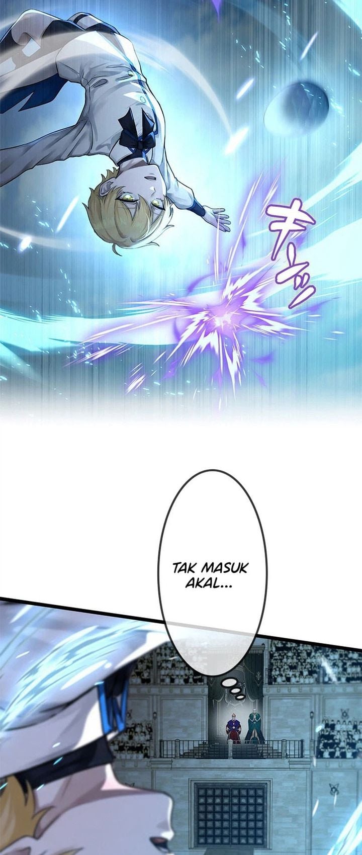 Baca The Sword Saint Reincarnated Into A Noble Mage Family Chapter 4 Bahasa Indonesia page 56