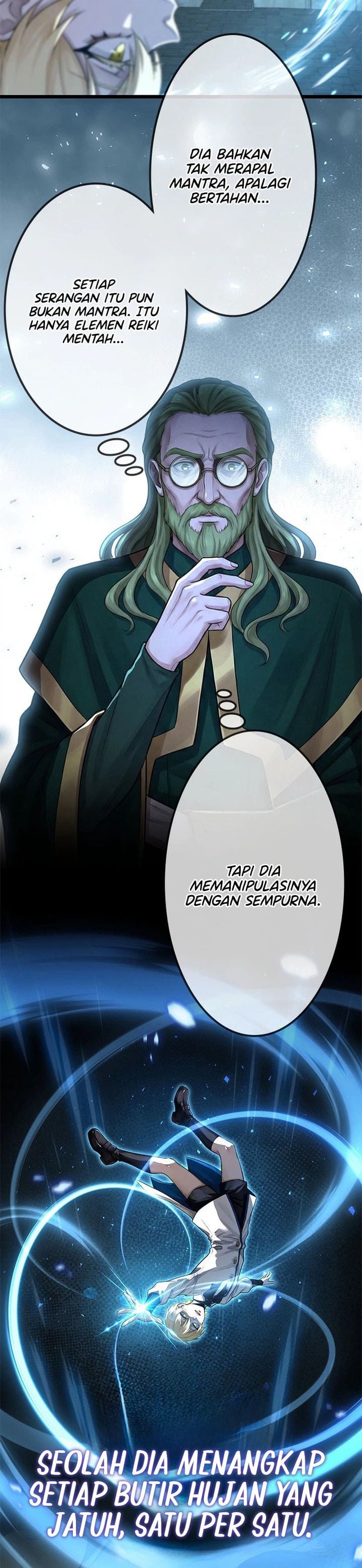 Baca The Sword Saint Reincarnated Into A Noble Mage Family Chapter 4 Bahasa Indonesia page 58
