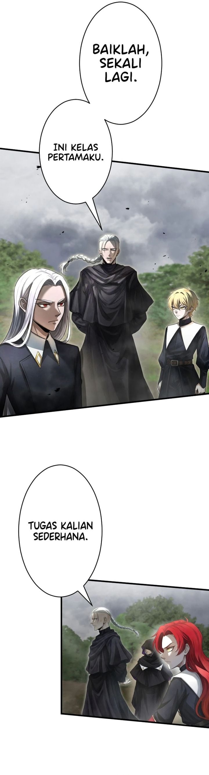 Baca The Sword Saint Reincarnated Into A Noble Mage Family Chapter 6 Bahasa Indonesia page 28