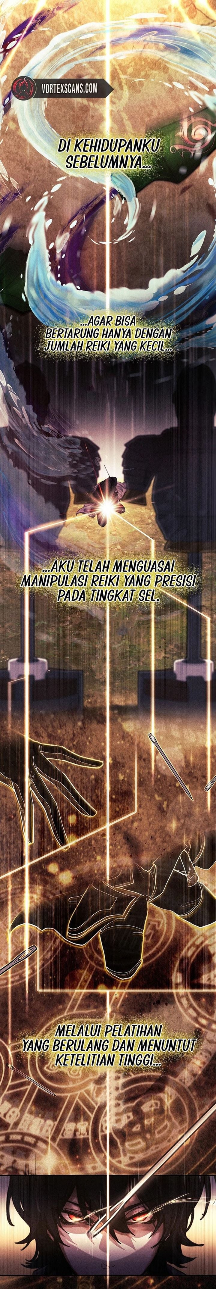 Baca The Sword Saint Reincarnated Into A Noble Mage Family Chapter 7 Bahasa Indonesia page 34