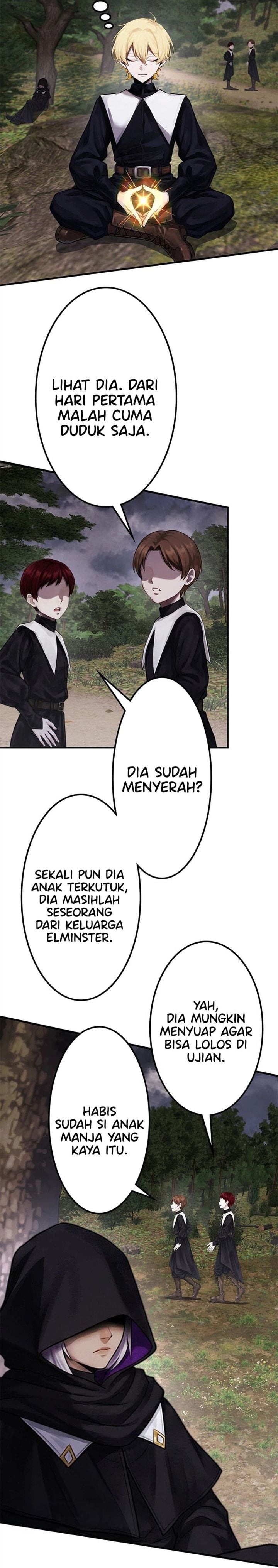 Baca The Sword Saint Reincarnated Into A Noble Mage Family Chapter 7 Bahasa Indonesia page 38