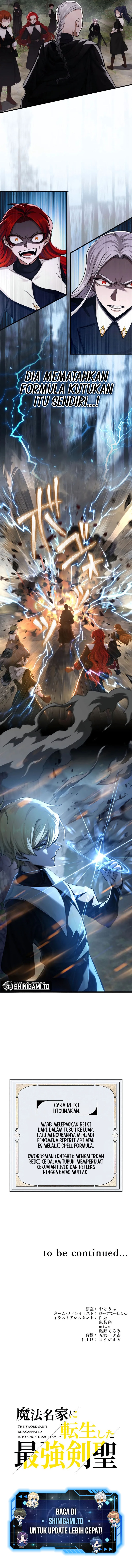 Baca The Sword Saint Reincarnated Into A Noble Mage Family Chapter 8 Bahasa Indonesia page 32