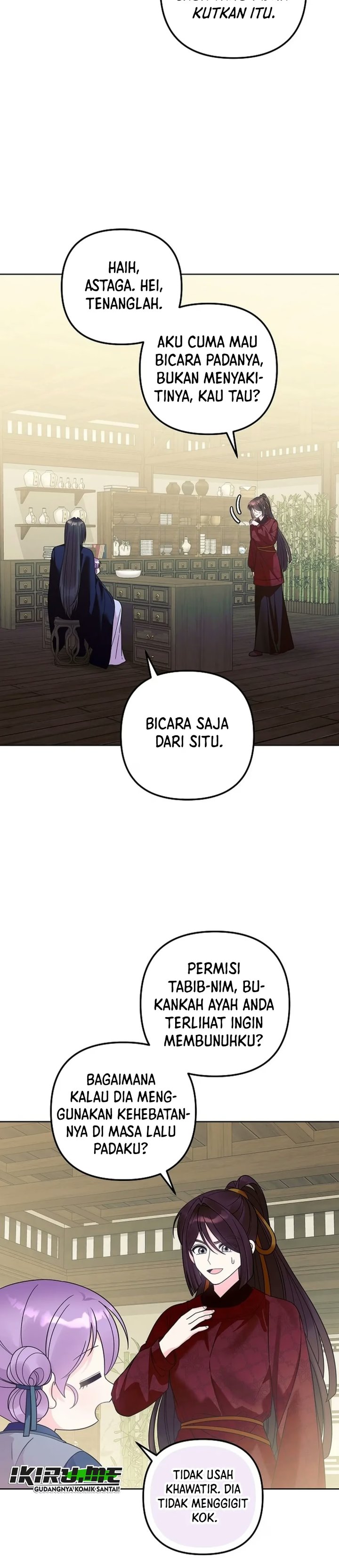 Baca The Terminally Ill Baby Healer Doesn’t Hide Her Genius Chapter 44 Bahasa Indonesia page 24