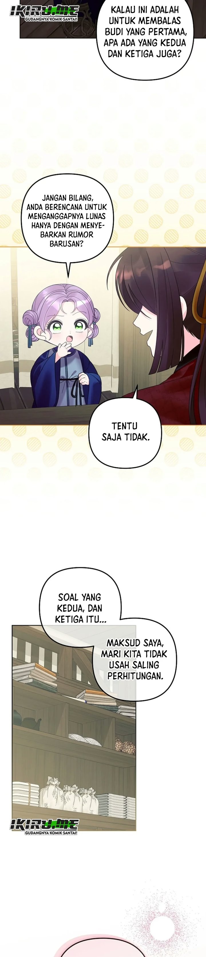 Baca The Terminally Ill Baby Healer Doesn’t Hide Her Genius Chapter 44 Bahasa Indonesia page 38