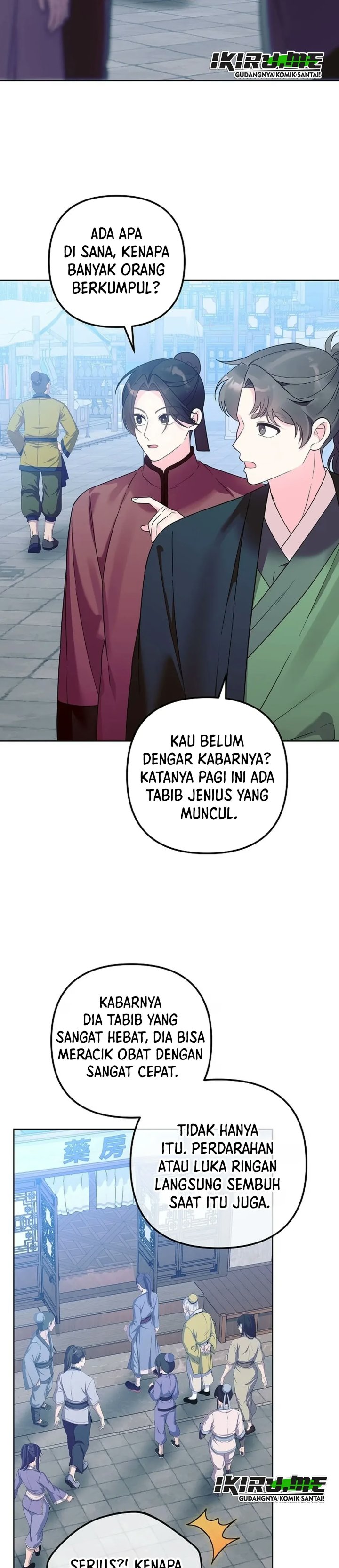 Baca The Terminally Ill Baby Healer Doesn’t Hide Her Genius Chapter 44 Bahasa Indonesia page 8