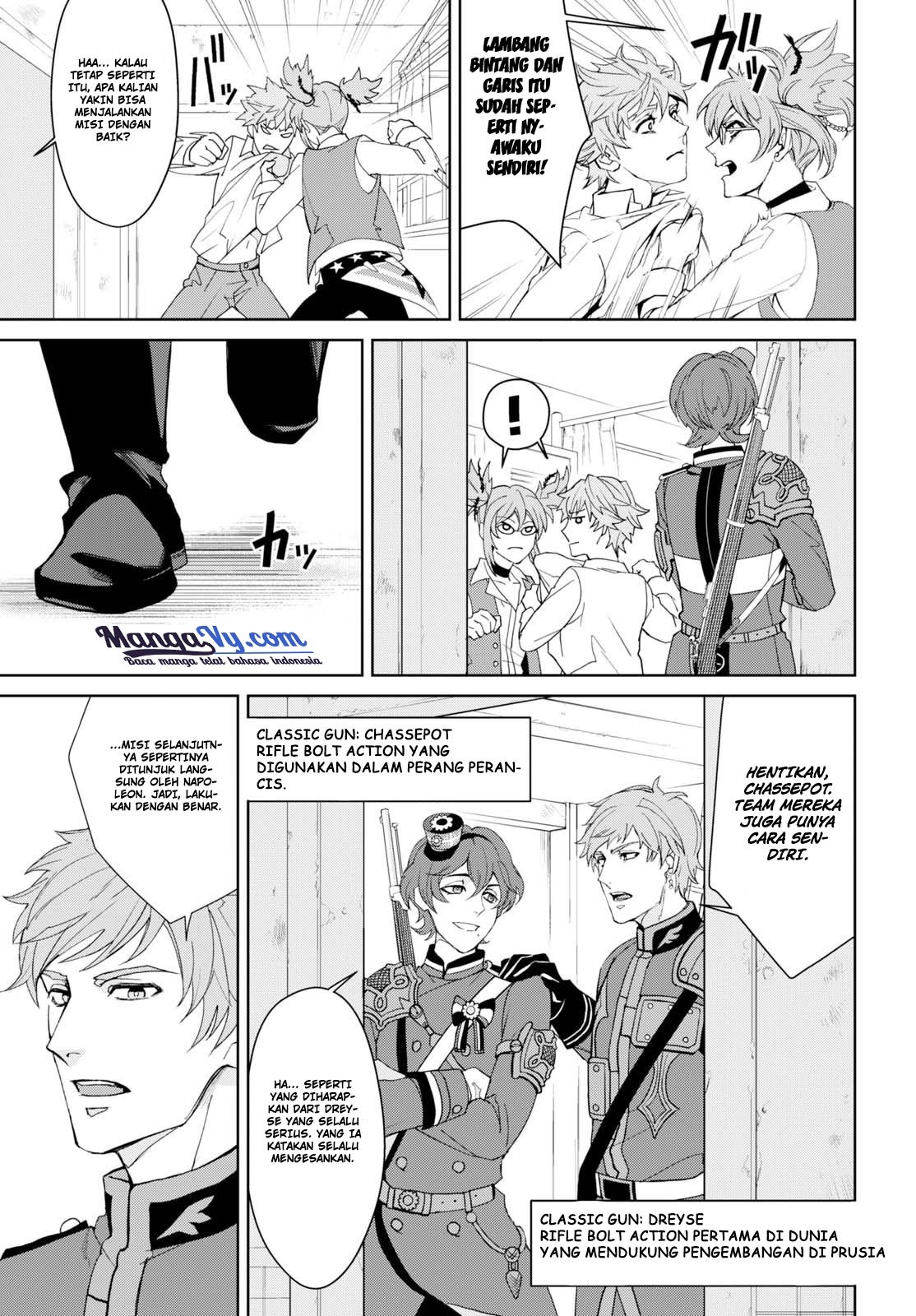 Baca The Thousand Noble Musketeers - Chapter 1 halaman 21