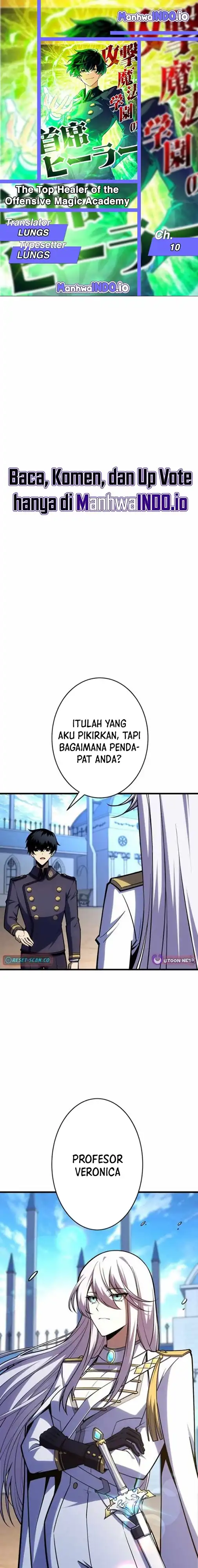 Baca The Top Healer of the Offensive Magic Academy - Chapter 10 halaman 1