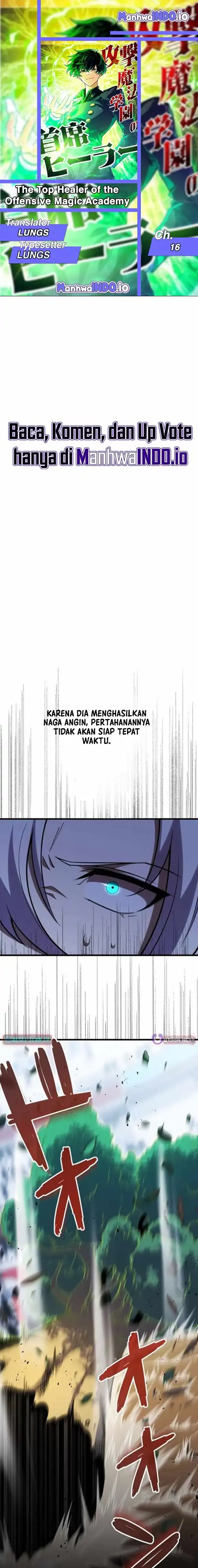 Baca The Top Healer of the Offensive Magic Academy - Chapter 16 halaman 1