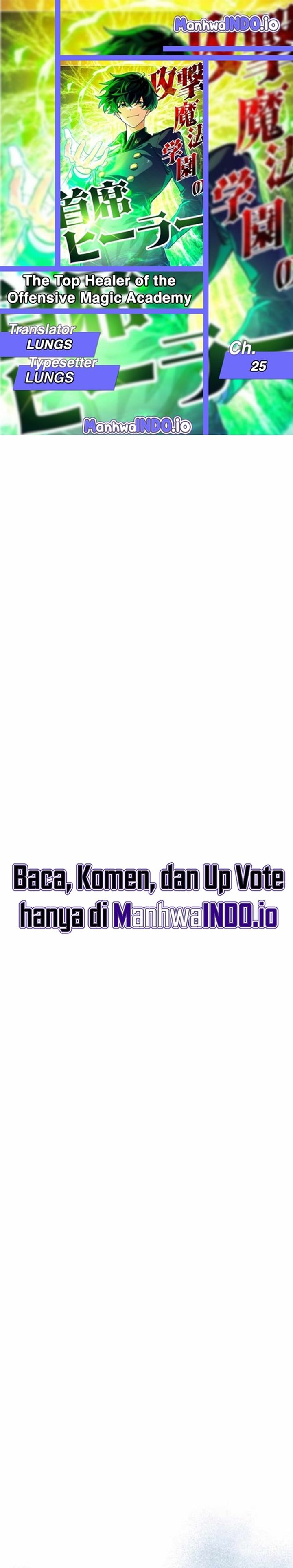 Baca The Top Healer of the Offensive Magic Academy - Chapter 25 halaman 1