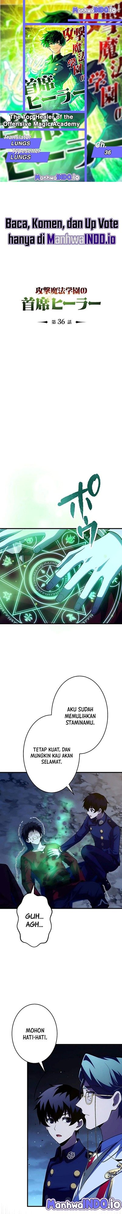 Baca The Top Healer of the Offensive Magic Academy - Chapter 36 halaman 1