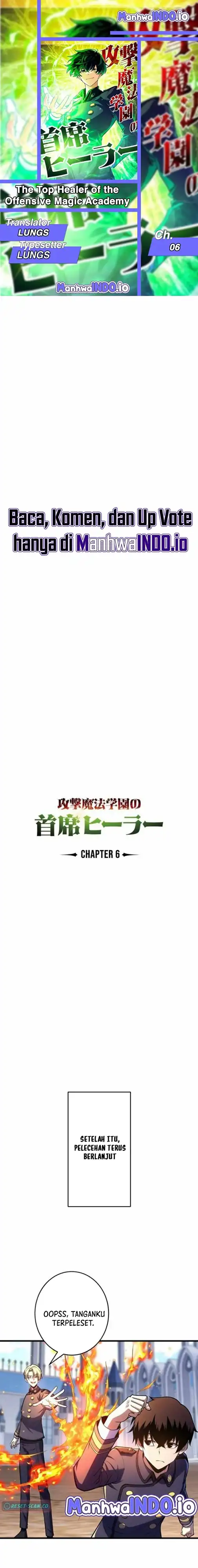 Baca The Top Healer of the Offensive Magic Academy - Chapter 6 halaman 1