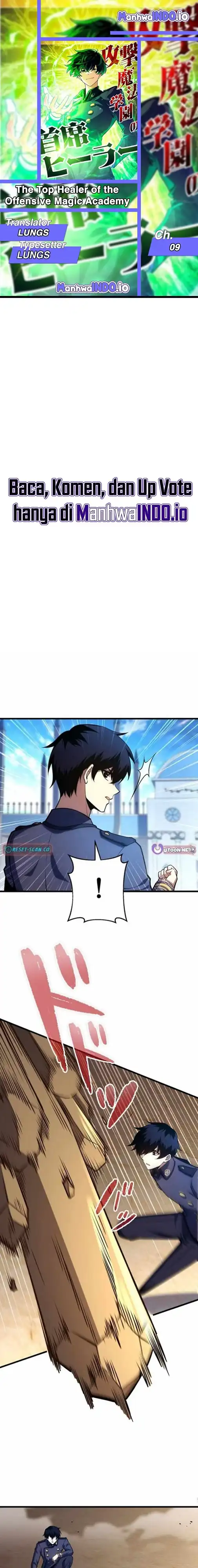 Baca The Top Healer of the Offensive Magic Academy - Chapter 9 halaman 1