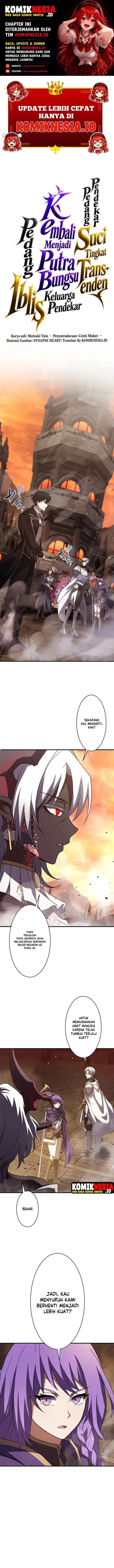 The Transcendent Holy Swordsman Regresses as the Youngest Son of a Magic Swordsman Family Chapter 28 - Page 1