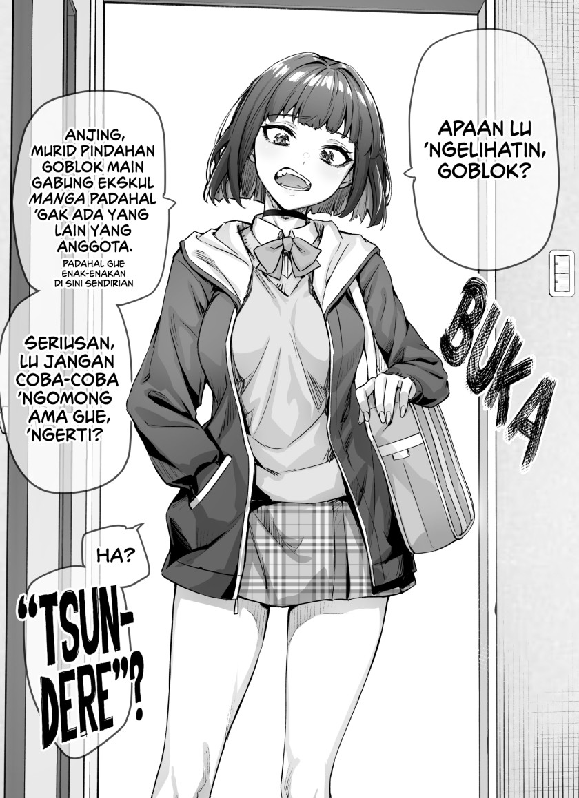 Baca The Tsuntsuntsuntsuntsuntsuntsuntsuntsuntsuntsundere Girl Getting Less and Less Tsun Day by Day - Chapter 1 halaman 1