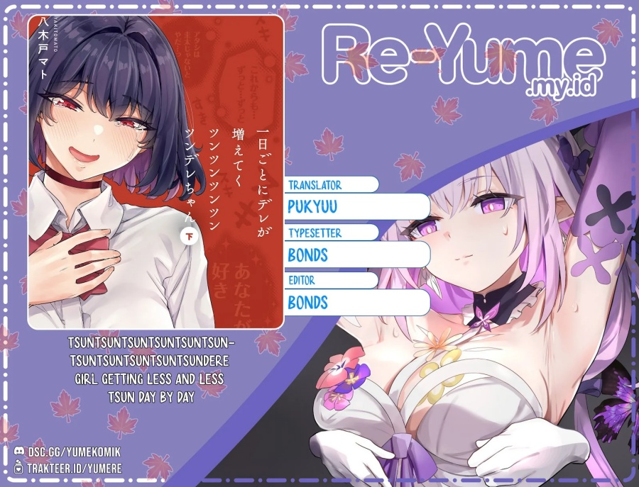 Baca The Tsuntsuntsuntsuntsuntsuntsuntsuntsuntsuntsundere Girl Getting Less and Less Tsun Day by Day - Chapter 25 halaman 1
