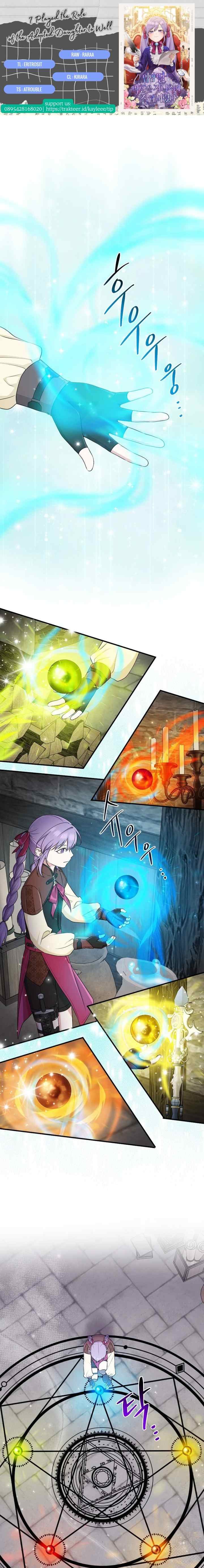 The Unintentionally Ideal Adopted Daughter Chapter 57 - Page 1