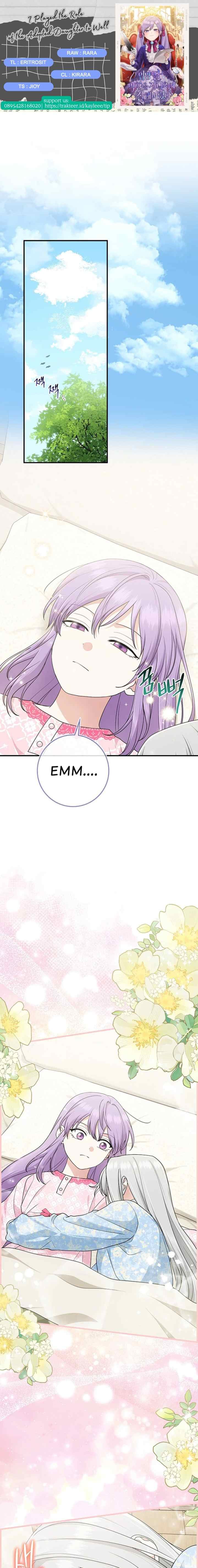 The Unintentionally Ideal Adopted Daughter Chapter 68 - Page 1