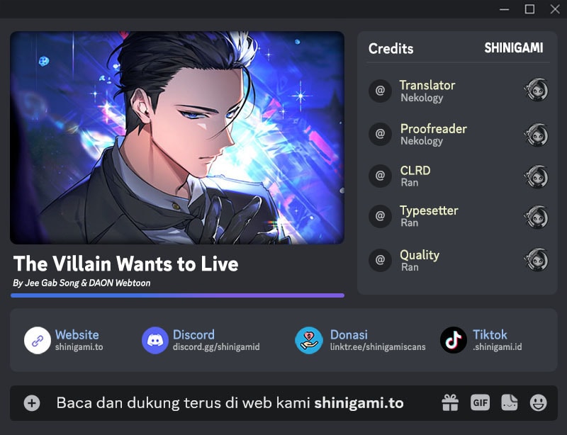 Baca The Villain Wants To Live - Chapter 60 halaman 1