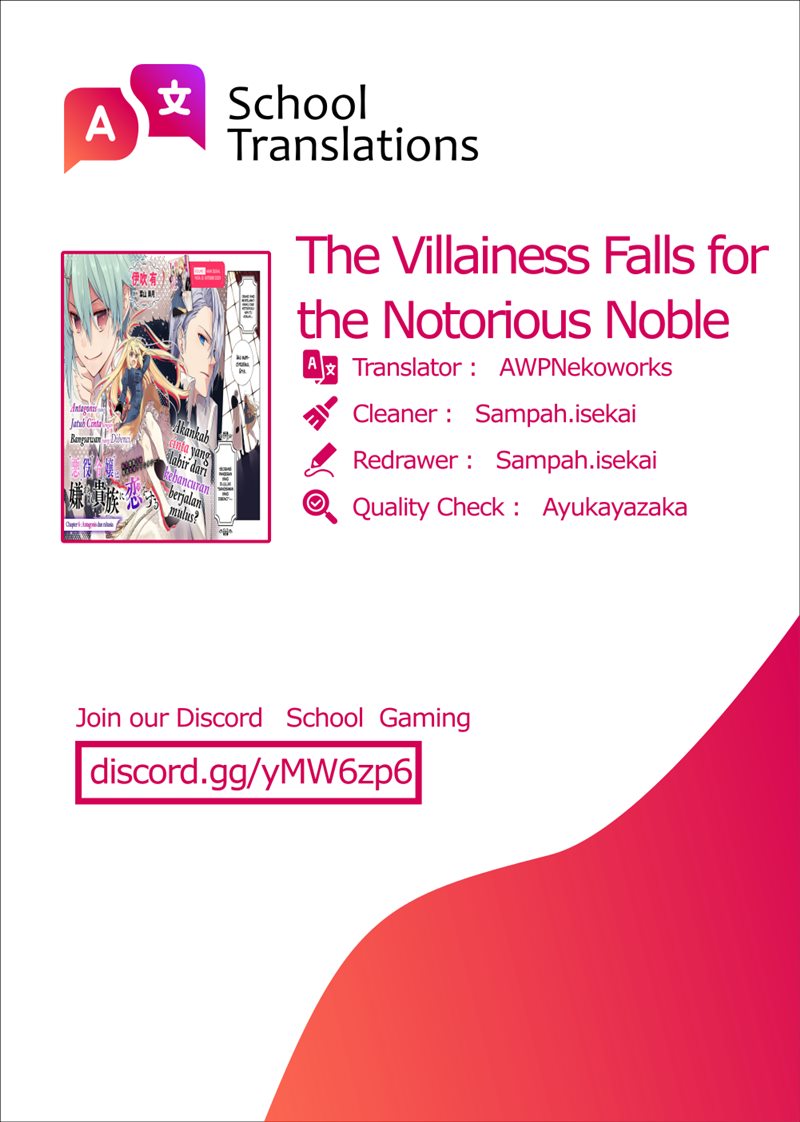 Baca The Villainess Falls for the Notorious Noble - Chapter 6 halaman 1
