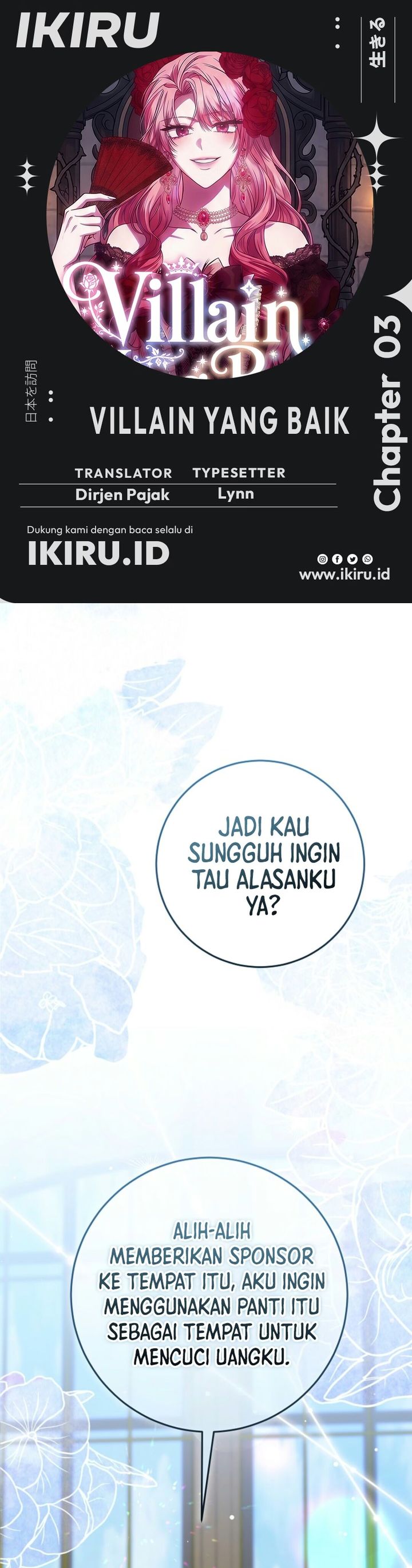 Baca The Villainess Gets Her Sponsorship Chapter 3 Bahasa Indonesia page 6