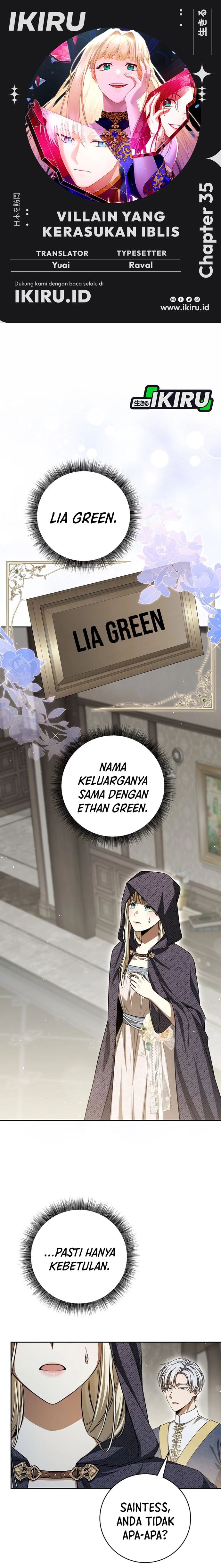 Baca The Villainess I Possessed Is Raising Hell - Chapter 35 halaman 1